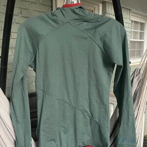 Janji running hoodie size XS blue and red